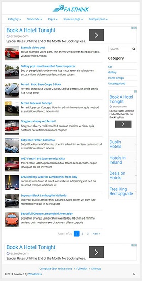 Fasthink WordPress Theme