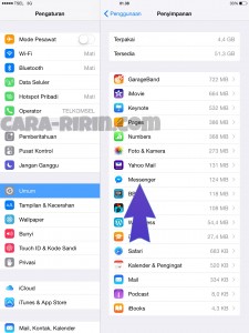 Cara Menghemat Memory di IPad, iPhone, dan IPod Touch