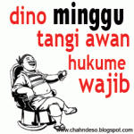 DP BBM Dino Minggu Tangi Awan Wajib