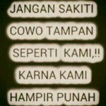 DP BBM Jangan Sakiti Cowok Tampan