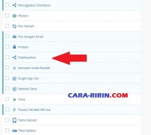 Share Link Otomatis di Facebook Twitter Google